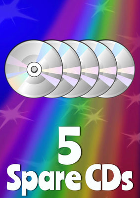 5 spare CDs